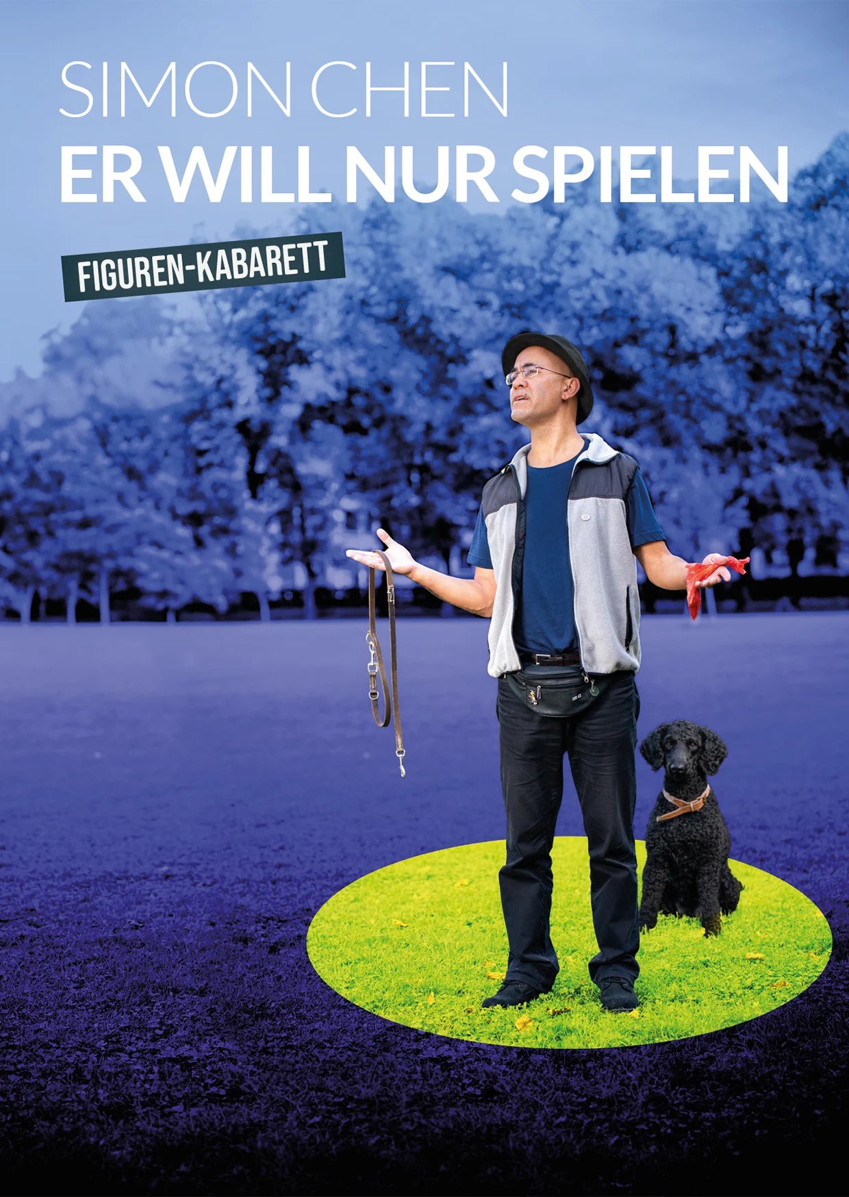 ER WILL NUR SPIELEN - Figuren-Kabarett von Simon Chen
